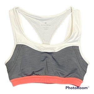 Athleta Colorblocked Triple Dare Sports bra